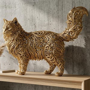 100+ Ornate Home Decor STL Bundle, Animal Sculpture STL, Decorative STl Files, Modern Decor STl Pack, 3D Print Decor Bundle, Commercial Use image 4
