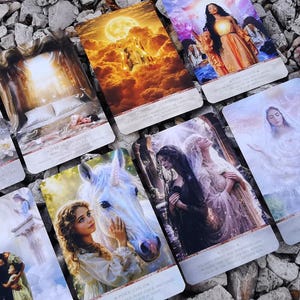 Priestess Rose Oracle Deck | Divine Feminine, Magdalene Wisdom, Shadow Work Cards