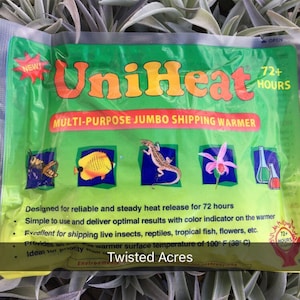 Heating pack for shipping