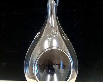 Terrarium en verre transparent vide de 5 po. Base plate avec possibilité d'accrocher TD105 SIMPLE