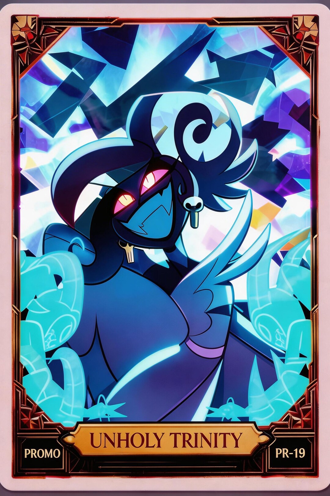 Hazbin Hotel Custom Fan Art Trading Card: Velvette Collection PREORDER ...
