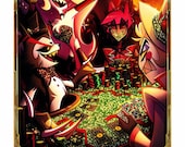 Hazbin Hotel Custom Fan Art Trading Card: Sin City Night PREORDER