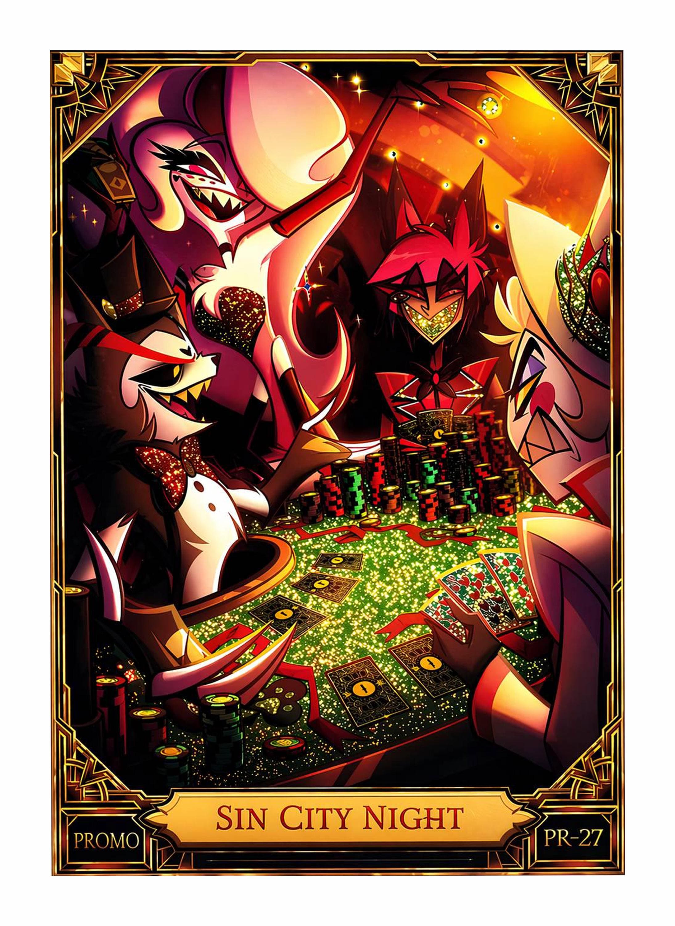 Hazbin hotel trading cards - Etsy 日本