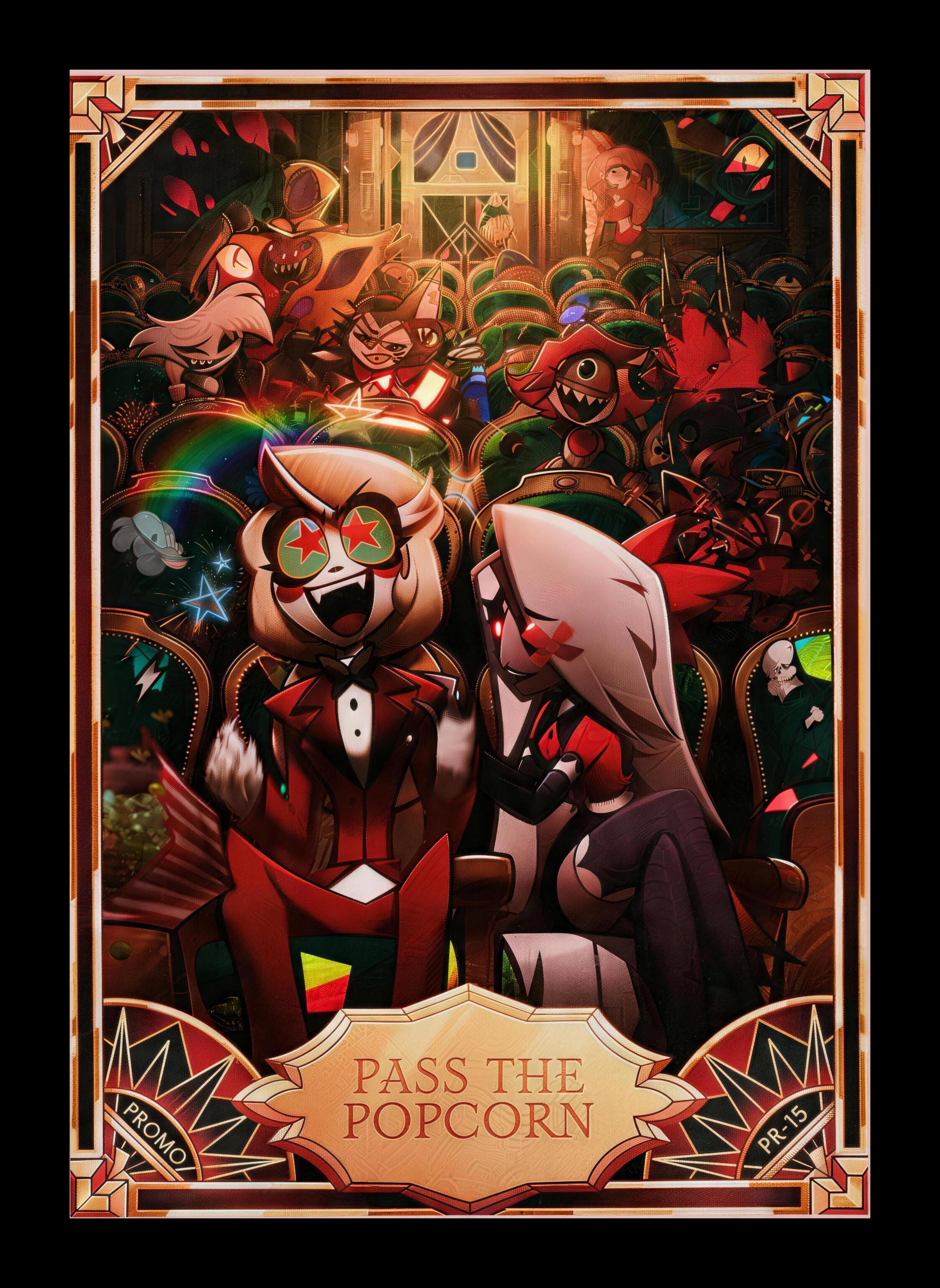 Hazbin Hotel Promo Card - Etsy Ireland