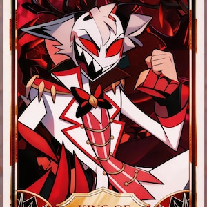 Lucifer Hazbin Hotel Trading Cards - Etsy