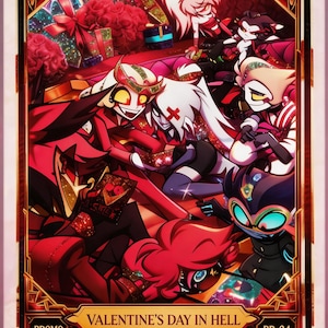 Hazbin Hotel Valentine Cards - Etsy