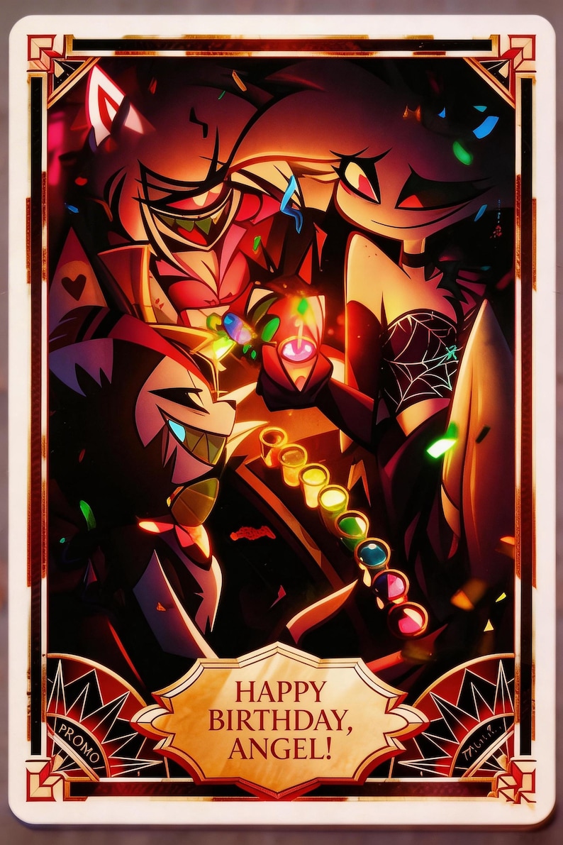 Hazbin Hotel Custom Fan Art Trading Card: Collection PREORDER ...