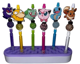 Pokemon Inspired Mechanical Pencils! Eevee Bulbasaur Gengar Psyduck Squirtle Jigglypuff