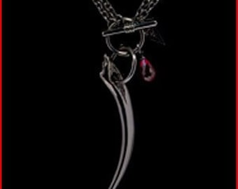 Vampire Jewelry, Men's Vampire Necklace, Vampire Fangs, Goth Necklace,Fang Necklace, Necklace, Gothic Jewelry, Goth Jewelry, Vampire, Goth