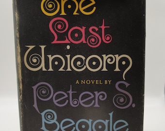 The Last Unicorn - First Edition 1968 - Peter S. Beagle