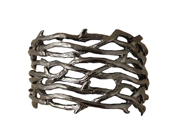 ¡50% de descuento! Joyería gótica, brazalete, rama, joyería de Halloween, brazalete gótico, pulsera de espinas, gótico, joyería gótica, pulsera gótica, tendencia