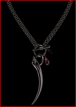 Vampire Jewelry, Men's Vampire Necklace, Vampire Fangs, Goth Necklace,Fang  Necklace, Necklace, Gothic Jewelry, Goth Jewelry, Vampire, Goth