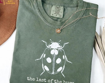 Comfort Colors® The Last Of The Bugs Shirt, Lady Bug Print Shirt, 90s Fashion