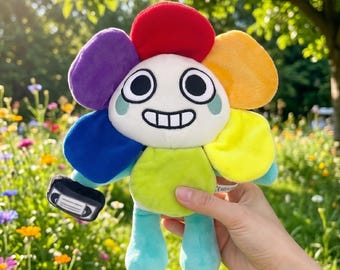 Dandy's World Plush Toy Cute Gamer Stuffed Animal Roblox Inspired Dandy Doll