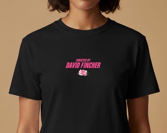 Camiseta de David Fincher: Camiseta gráfica de cine oscuro, regalo para cinéfilos