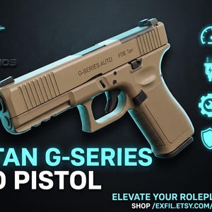 FiveM Custom Weapon GLOCK AUTO - G-Series Auto Pistol | Tactical Sidearm | Optimized Add-On | Exfil Studios
