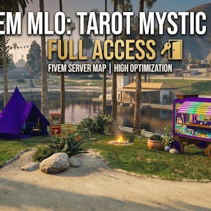 FiveM Tarot Mystic Camp MLO | Mapa personalizado de cartomante | Fiel à história | Otimizado | Exfil Studios