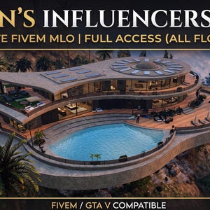 FiveM Robin's Influencers Mansion MLO | Custom Hype House Map | Optimized & Ready to Use | Exfil Studios