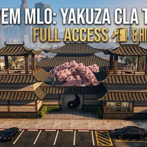 FiveM Yakuza Temple Clan Stronghold MLO | Custom Syndicate Base | Lore-Friendly Map | Optimized | Exfil Studios