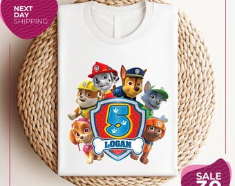 Patrol Birthday Boy/Girl Shirt | Patrol Birthday Family Shirt | Personalized Birthday Shirt | Custom Patrol Shirt | Birthday Party Shirt