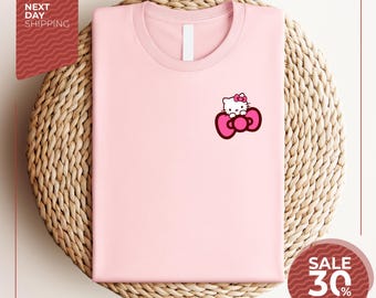 Hello Cat Super Kitties Shirt | Cute Girls Party Shirt | Kitty Girls Shirt | Gift For Cat Person | Cute Kawaii Kitty Shirt | Inspired Shirt