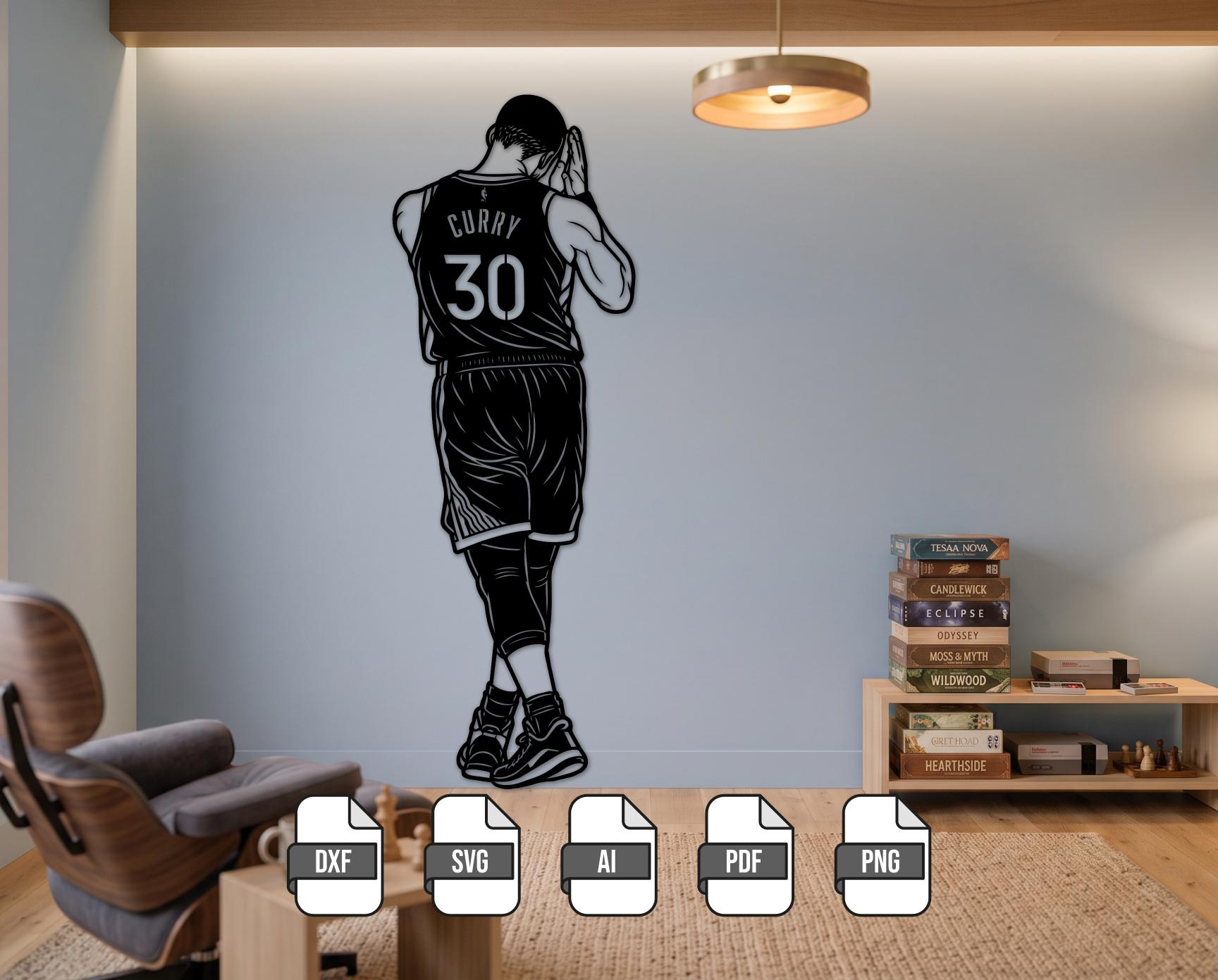 Steph Curry Night Night Svg - Etsy