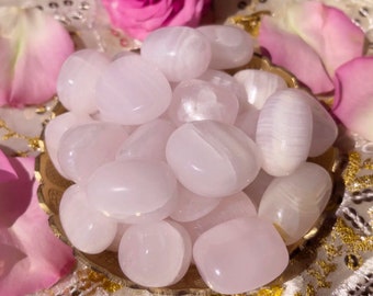 Tumbled Pink Mangano Calcite