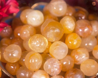 Tumbled Golden Healer Quartz