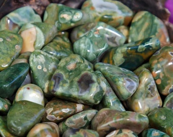 Tumbled Rainforest Jasper