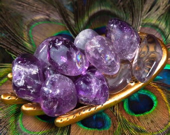 Large Tumbled Amethyst