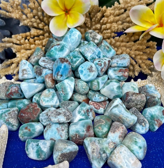 Tumbled Larimar