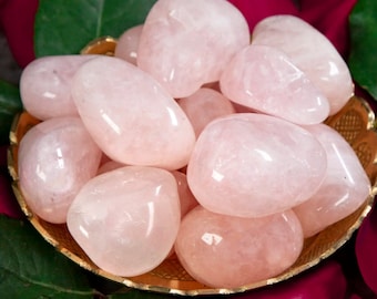 Large Tumbled Rose Quartz