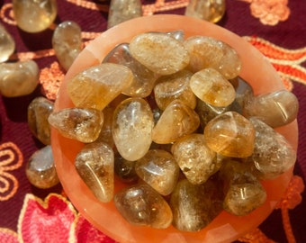 Tumbled Smoky Citrine