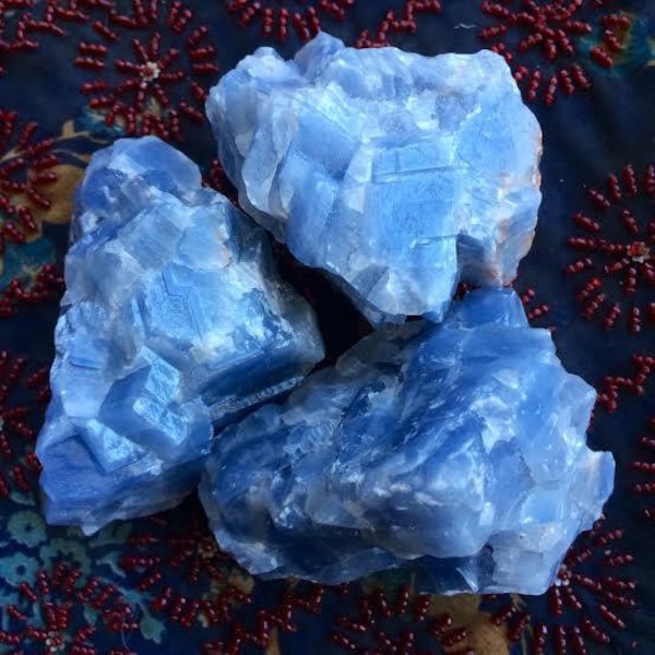 Natural Blue Calcite