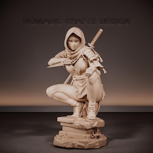 Shinobi Figurine_STL File