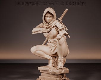 Shinobi Figurine_STL File