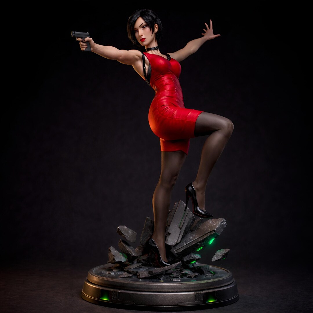 Ada Wong Fan-art Figurine_stl File - Etsy