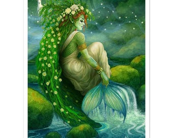 Still Waters Goddess – Kunstdruk