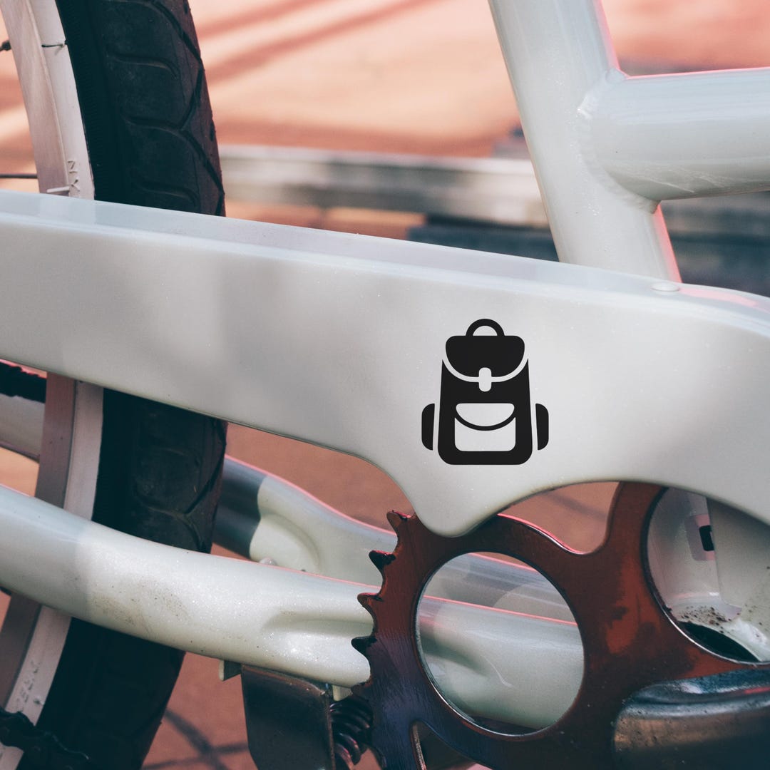 Park Ranger Bike Frame Sticker Adventure Bike Frame Vinyl Decal – Minimalist Outdoor Icons Sticker - Etsy