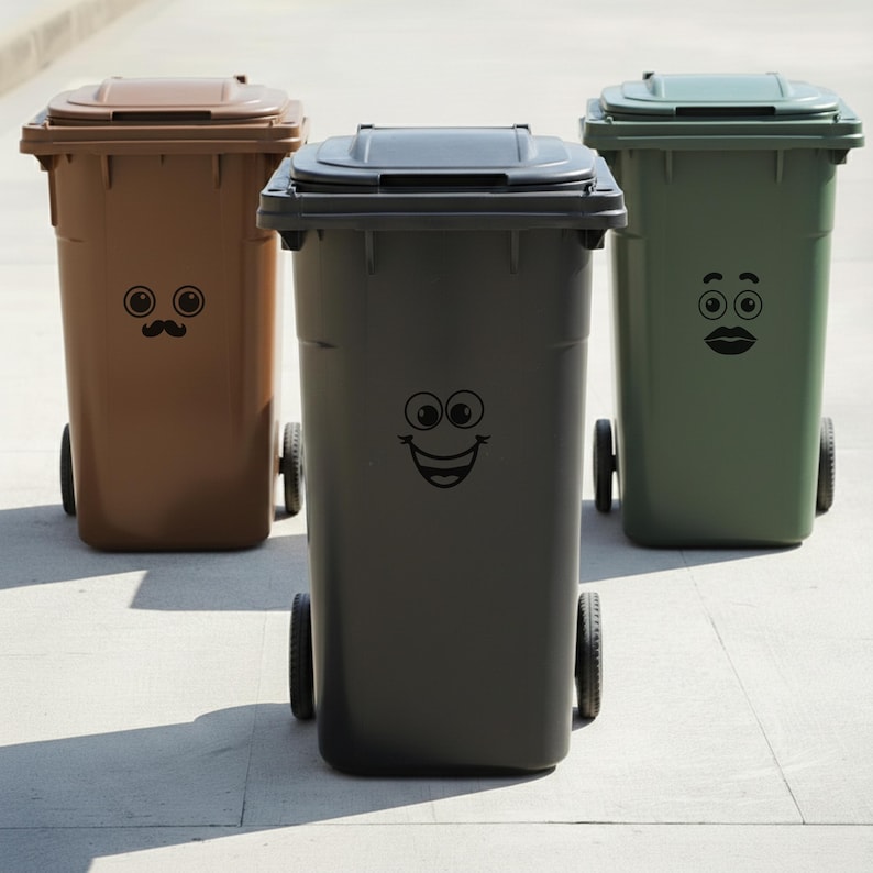 funny-wheelie-bin-face-stickers-vinyl-expression-decals-for-bins-etsy