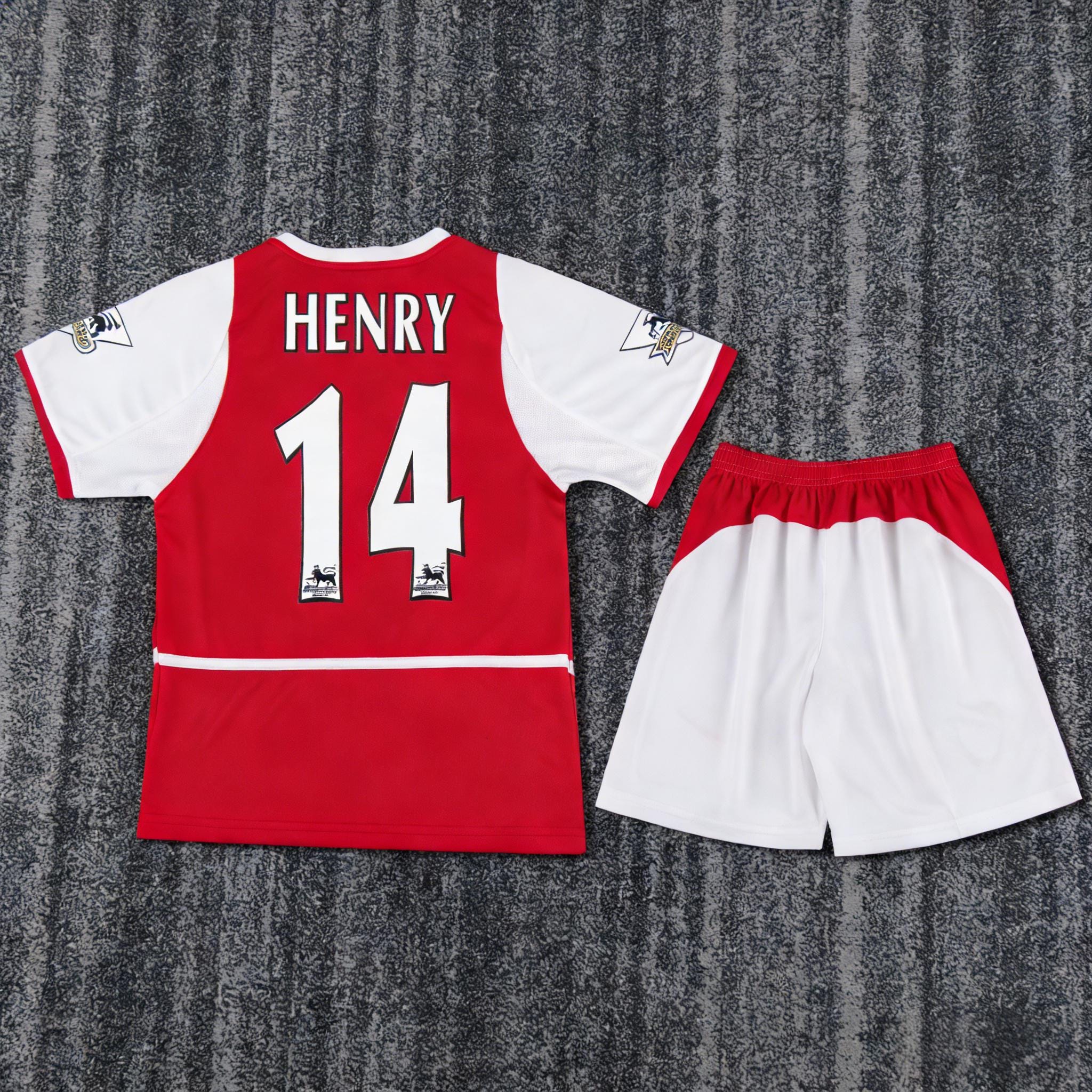 Maillot Arsenal Domicile Rétro Thierry Henry - Taille M, Neuf, Fabrication Thaïlande