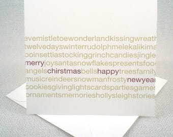 Holiday Mumble Jumble Card - Set of 6