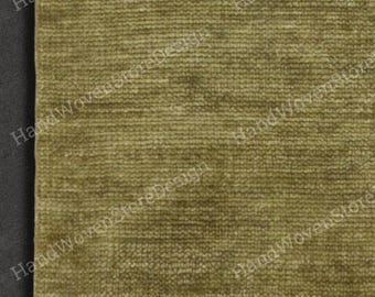 Tapete de lã verde-oliva e bordô, feito à mão, com nós, estilo moderno e minimalista. Tapete artesanal de lã, tamanho personalizado, para sala de estar de luxo.