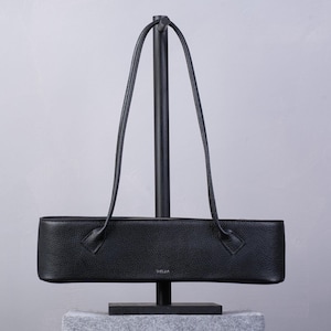 Leather Shoulder Bag handcrafted from Italian leather | Teckelete image 1