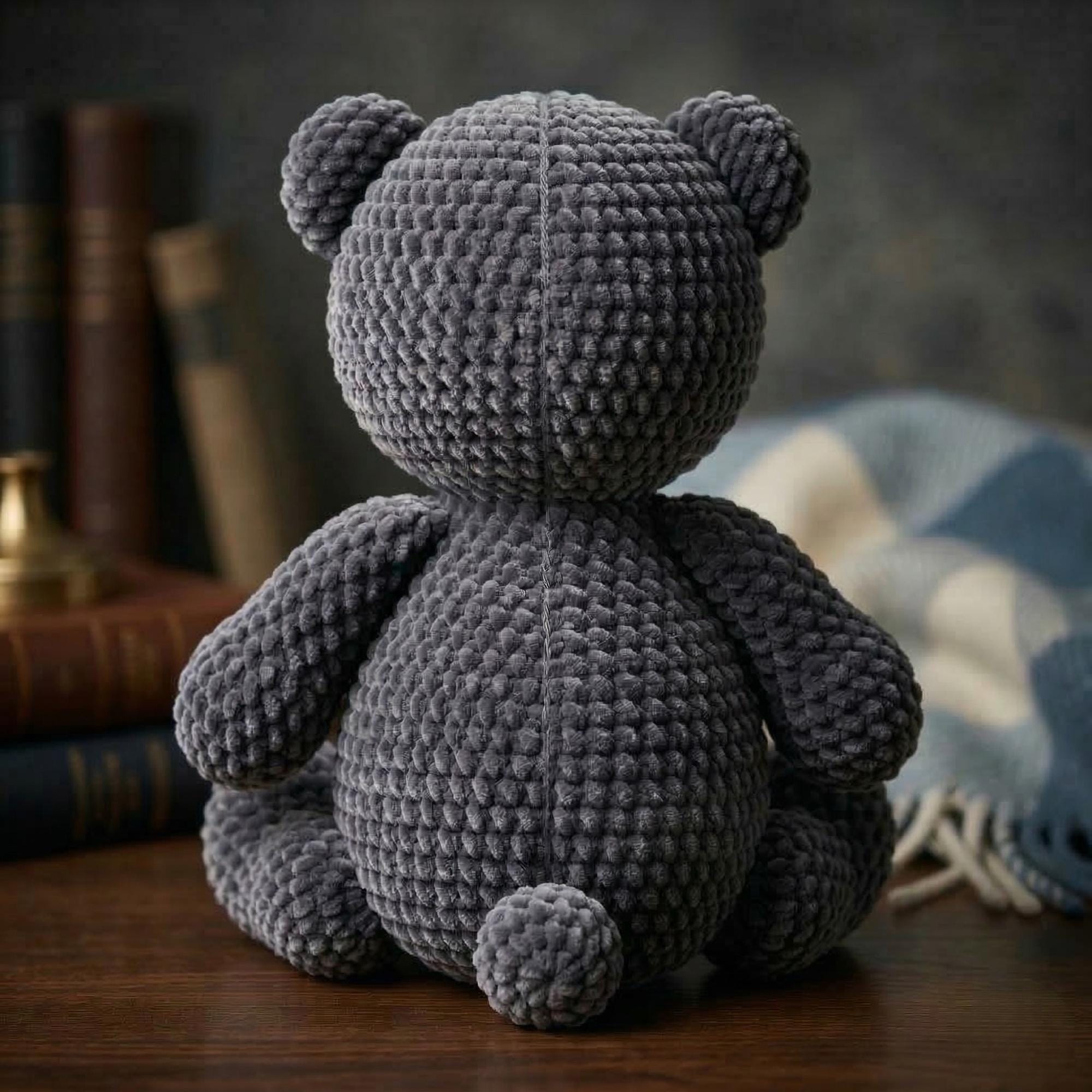 Amigurumi Teddy Bear Crochet Pattern | Plush Stuffed Animal Toy PDF - Etsy