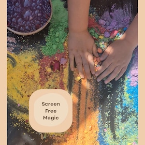 Personalised Rainbow Potion Kit | Fizzy Colour Mixing Sensory Play Set