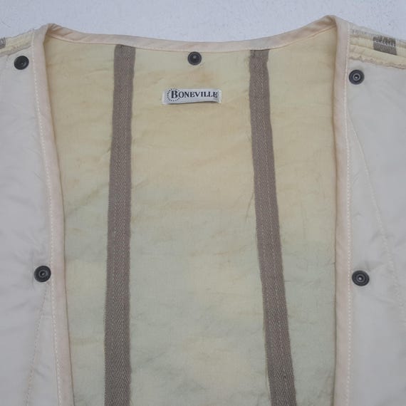 Vintage Boneville CP Company Quilted Jacket Outerwear Ideas From Massimo Osti Liner Custom Skull Graphic View 5