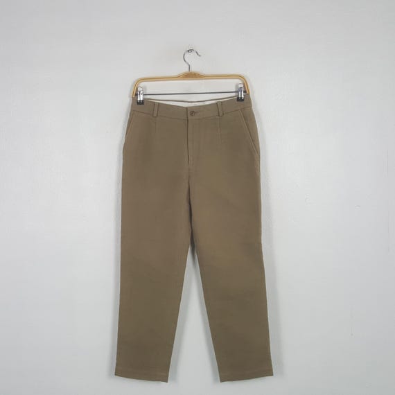 Margaret Howell, Vintage Margaret Howell Khaki Pleated Trousers