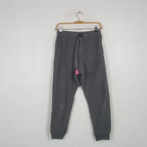 Gramicci, Vintage Gramicci Fleece Pants Mens Charcoal Grey Outdoor Joggers
