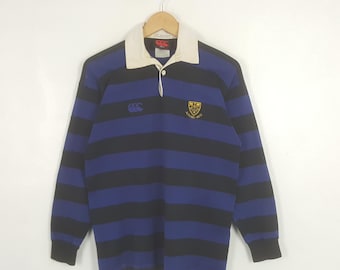 Camisa polo a rayas de Kent Natsuhara Canterbury de Nueva Zelanda